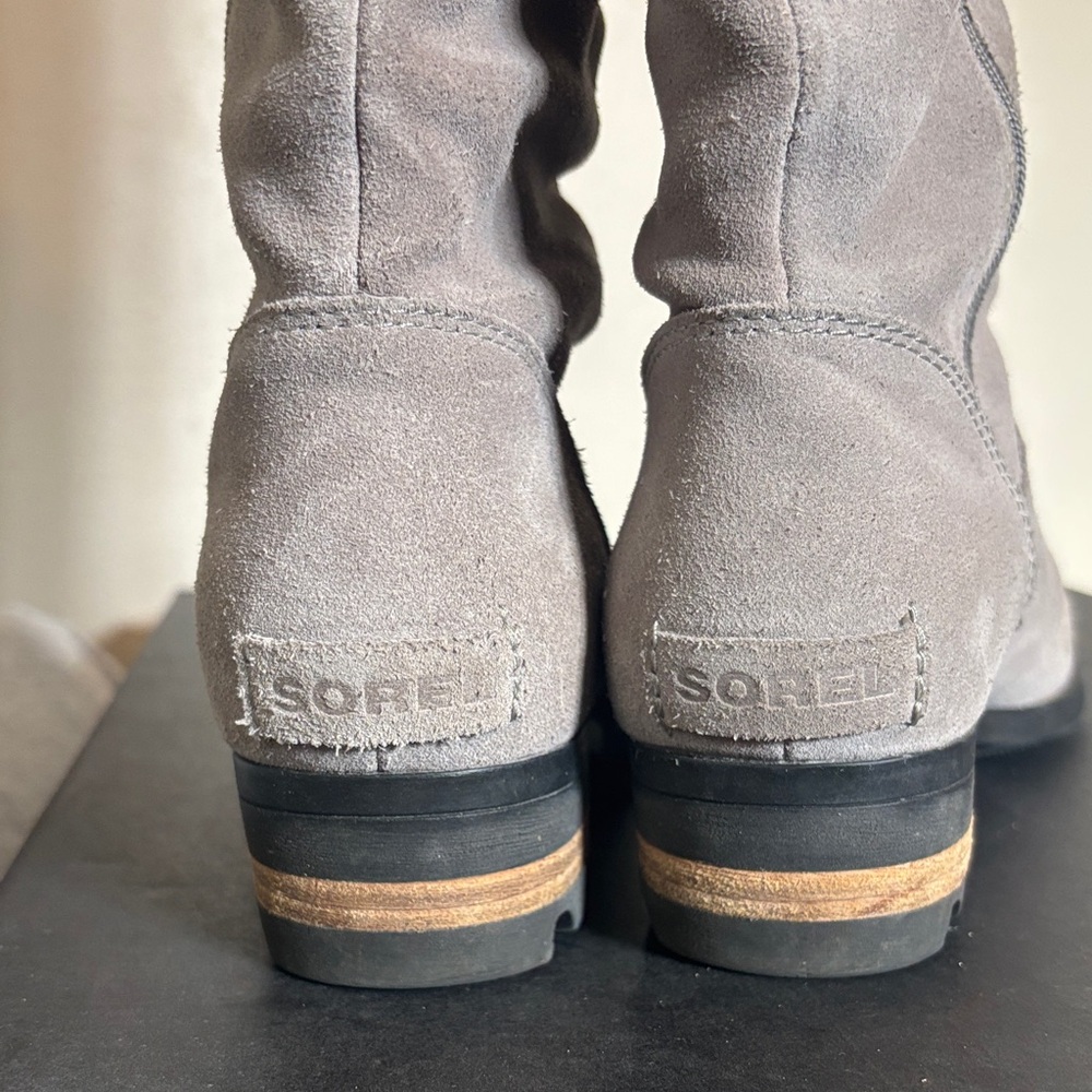 Sorel Farah Tall Waterproof Knee Boots - Kettle, Jet - Picture 7 of 13